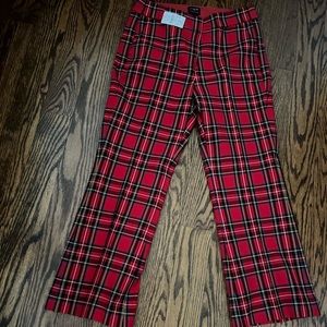 NWT J Crew Factory Tartan Plaid Kelsey Pants Size 4